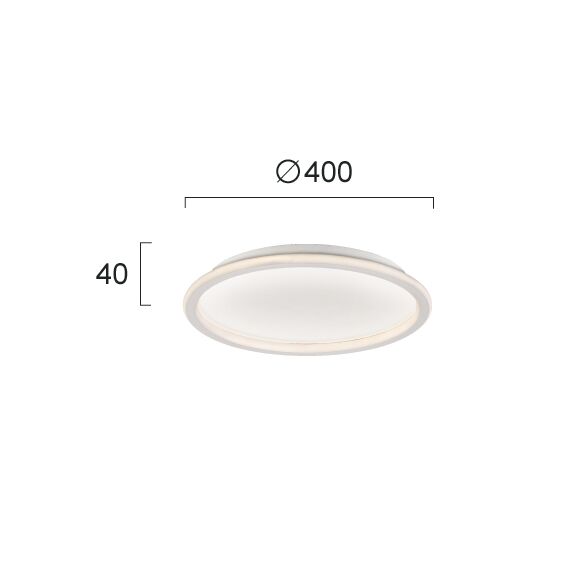 LED Плафон ARLA 4266500 Viokef 35W 3000K | Osvetlenieto.bg