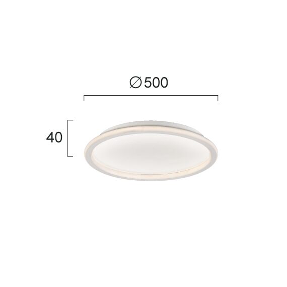 LED Плафон ARLA 4276300 Viokef 45W 3000K | Osvetlenieto.bg