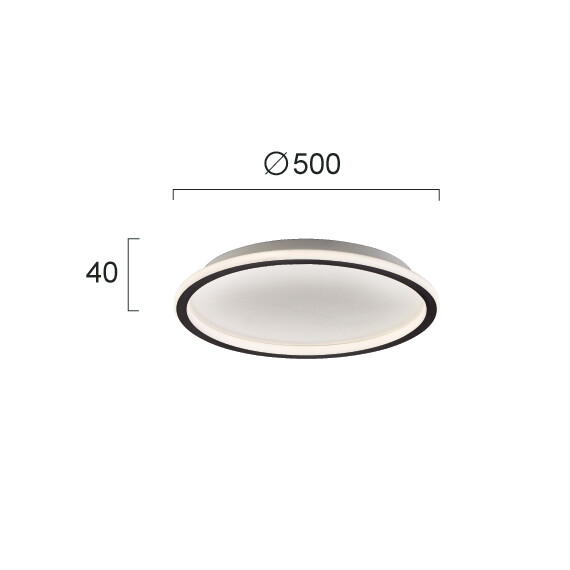 LED Плафон ARLA 4276301 Viokef 45W 3000K | Osvetlenieto.bg