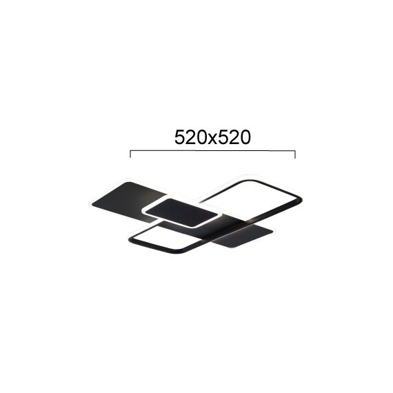 LED Плафон BRENDA 4316400 Viokef 42W 3000K | Osvetlenieto.bg LED Плафон BRENDA 4316400 Viokef 42W 3000K | Osvetlenieto.bg