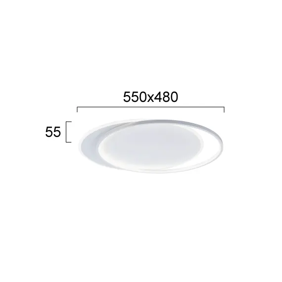 LED Плафон EVELYN 4301900 Viokef 43W 3000K | Osvetlenieto.bg