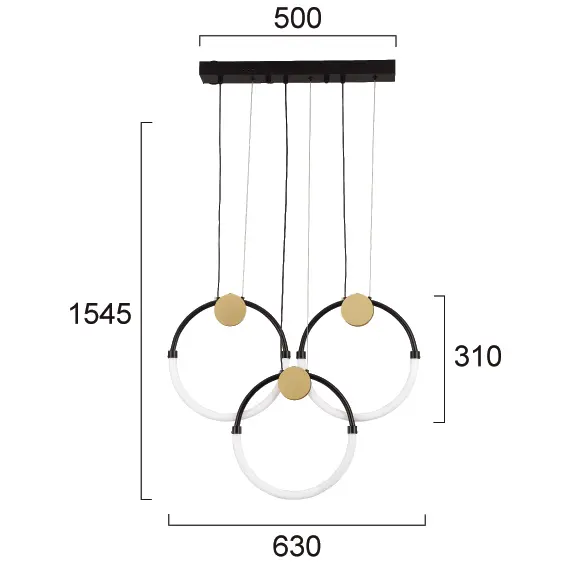 LED Полилей BRIANA 4314900 Viokef 29W 3000K | Osvetlenieto.bg