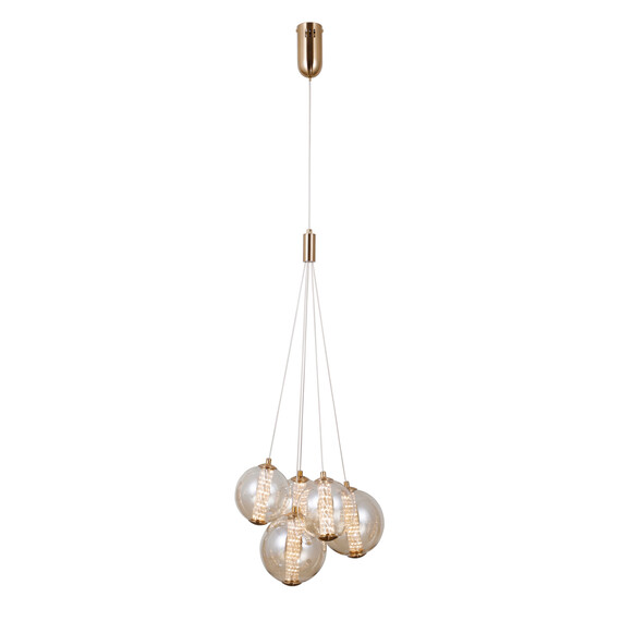 LED Полилей Butero PND-34359-5-HBR-AMB Italux 20W 3000K | Osvetlenieto.bg