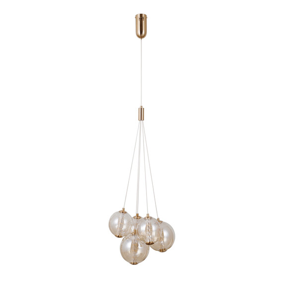 LED Полилей Butero PND-34359-5-HBR-AMB Italux 20W 3000K | Osvetlenieto.bg