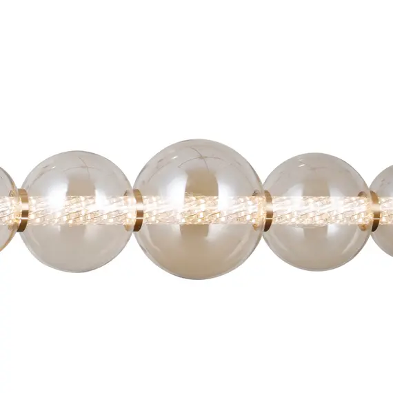 LED Полилей Butero PND-34359-5H-HBR-AMB Italux 18W 3000K | Osvetlenieto.bg