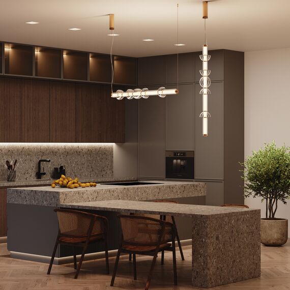 LED Полилей Cosmo MOD210PL-L39BS3K Maytoni 39W 3000K | Osvetlenieto.bg