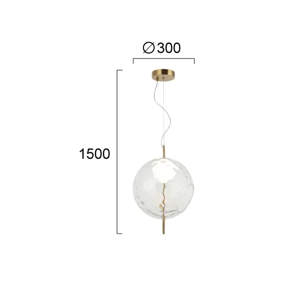 LED Полилей DALIA 4302700 Viokef 7W 3000K | Osvetlenieto.bg