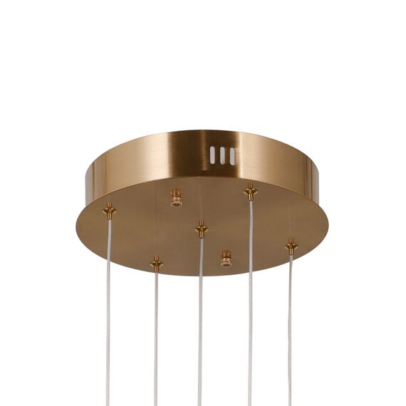 LED Полилей Ganti PND-34362-5-HBR-OPAL Italux 12W 3000K | Osvetlenieto.bg