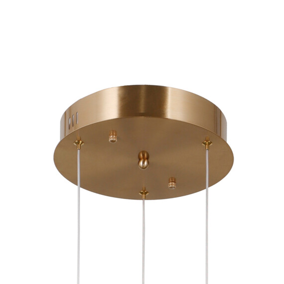 LED Полилей Ganti PND-34362-9-HBR-OPAL Italux 20W 3000K | Osvetlenieto.bg