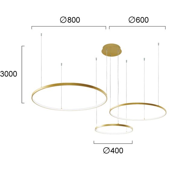 LED Полилей MAXIMOS 4301101 Viokef 70W 3000K-6000K | Osvetlenieto.bg