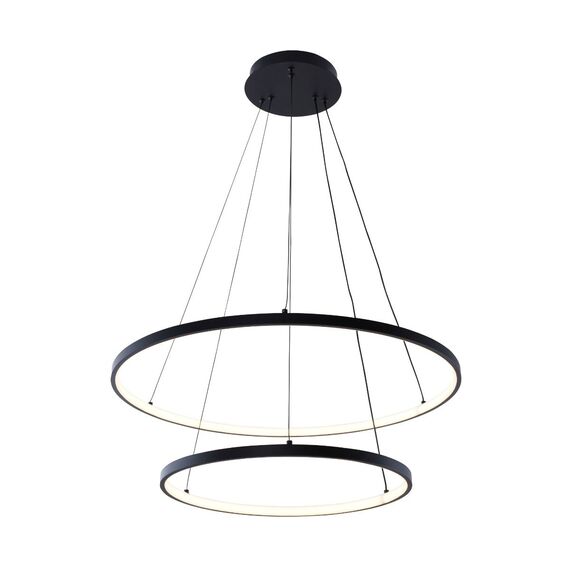 LED Полилей Zuma Line 18140BK-2 BRENO 50W 3000K-6000K | Osvetlenieto.bg
