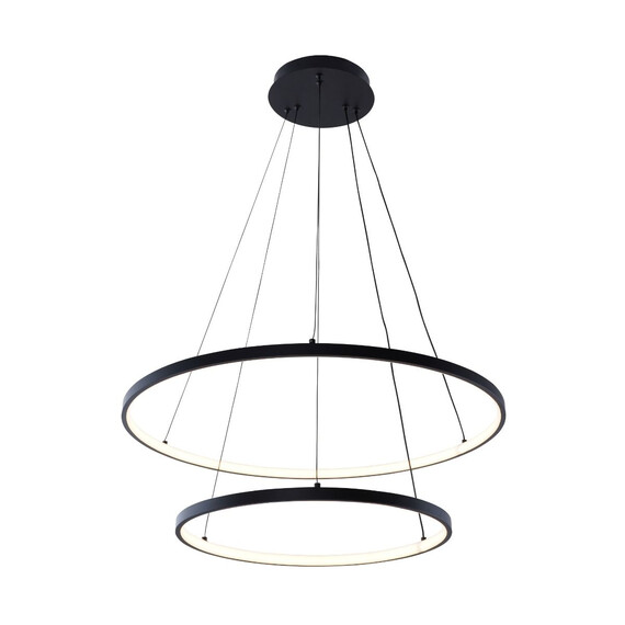 LED Полилей Zuma Line 18140BK-2 BRENO 50W 3000K-6000K | Osvetlenieto.bg