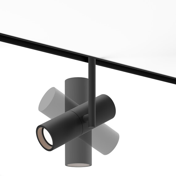 LED Прожектор магнитна шина Exility TR005-2-12W3K-B Maytoni 12W 3000K | Osvetlenieto.bg