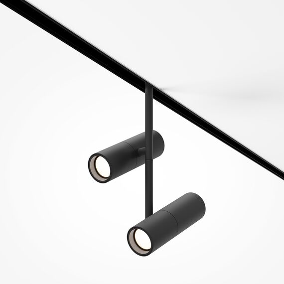 LED Прожектор за магнитна шина Exility-thin TR005-2-2X12W3K-B Maytoni 2x12W 3000K | Osvetlenieto.bg