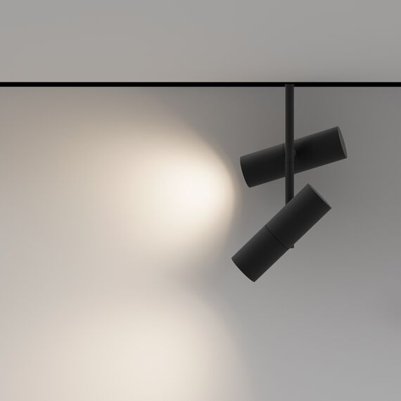 LED Прожектор за магнитна шина Exility-thin TR005-2-2X12W3K-B Maytoni 2x12W 3000K | Osvetlenieto.bg