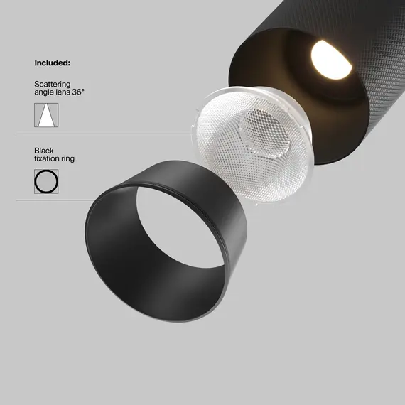 LED Прожектор магнитна шина Exility TR097-2-12W3K-M-BB Maytoni 12W 3000K | Osvetlenieto.bg