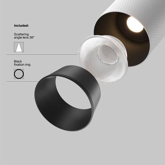 LED Прожектор за магнитна шина Exility-thin TR097-2-12W3K-M-BW Maytoni 12W 3000K | Osvetlenieto.bg