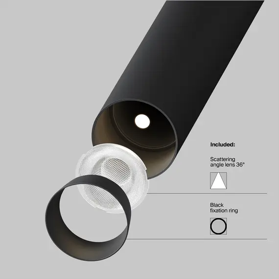 LED Прожектор магнитна шина Exility TR141-2-6W3K-M-B Maytoni 6W 3000K | Osvetlenieto.bg