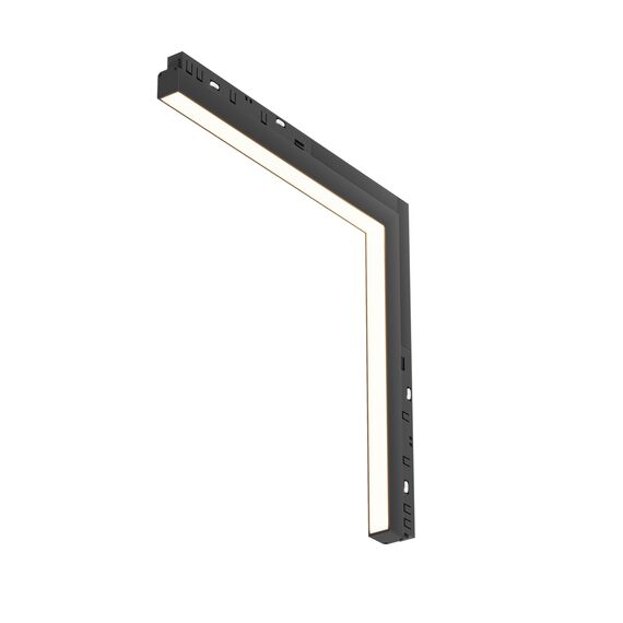 LED Вертикален осветител за магнитна шина Exility-thin Basis Angle TR102-24W4K-B-1 Maytoni 24W 4000K | Osvetlenieto.bg