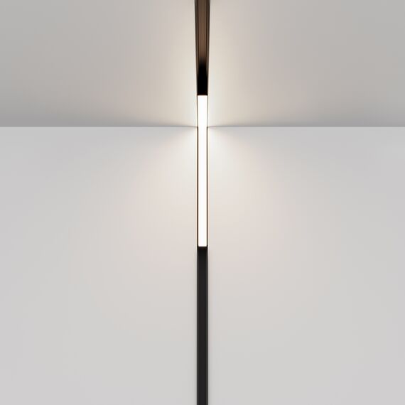 LED Вертикален осветител за магнитна шина Exility-thin Basis Angle TR102-24W4K-B-1 Maytoni 24W 4000K | Osvetlenieto.bg