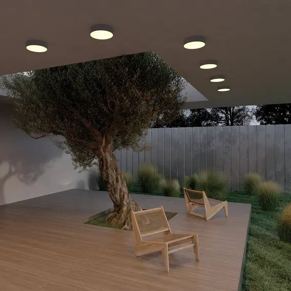 LED Външен плафон Zon IP O431CL-L30B3K Maytoni 30W 3000K IP65 | Osvetlenieto.bg