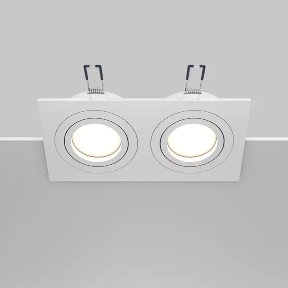 Луна за вграждане бяла Atom Maytoni DL024-2-02W | Osvetlenieto.bg