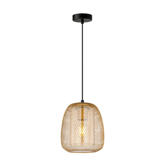 Пендел Amiria PND-28612-GD-AMB Italux 1xE27 | Osvetlenieto.bg