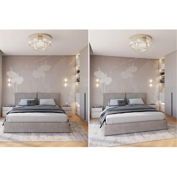 Плафон Frame MOD174CL-06G Maytoni 6xE14 | Osvetlenieto.bg