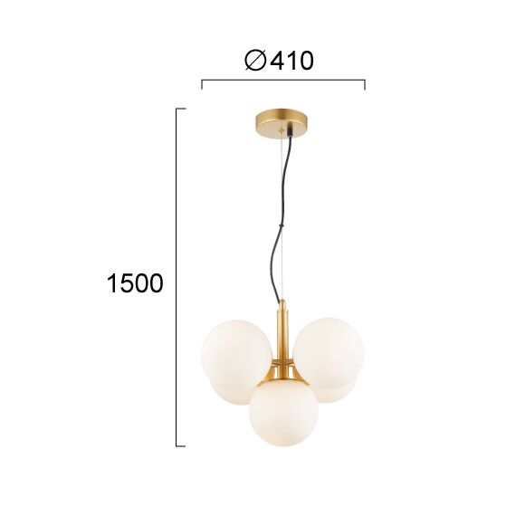 Полилей NEFELI 4299700 Viokef 5xE14 | Osvetlenieto.bg Полилей NEFELI 4299700 Viokef 5xE14 | Osvetlenieto.bg