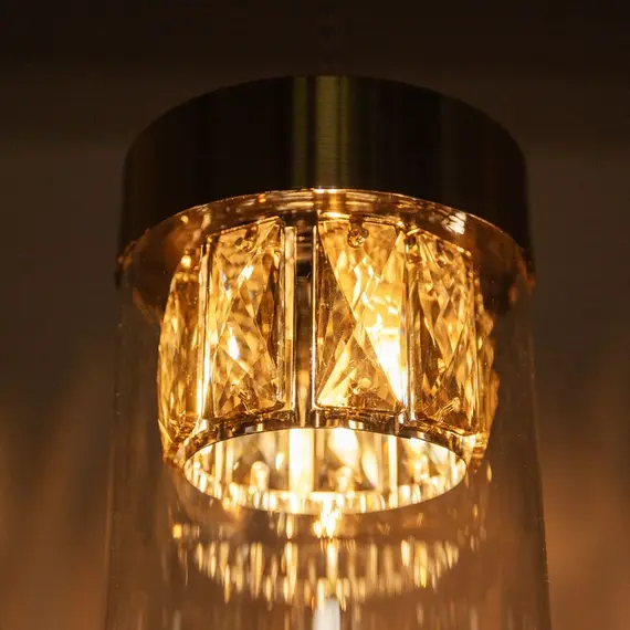 Полилей Zuma Line P0389-01D-0FD2 GEM 1xG9 | Osvetlenieto.bg