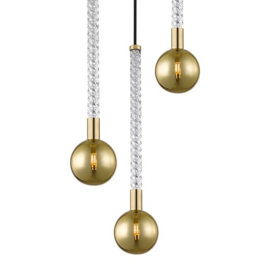 Полилей Zuma Line P0583-03B-2GHF MIDA 3xG9 | Osvetlenieto.bg Полилей Zuma Line P0583-03B-2GHF MIDA 3xG9 | Osvetlenieto.bg