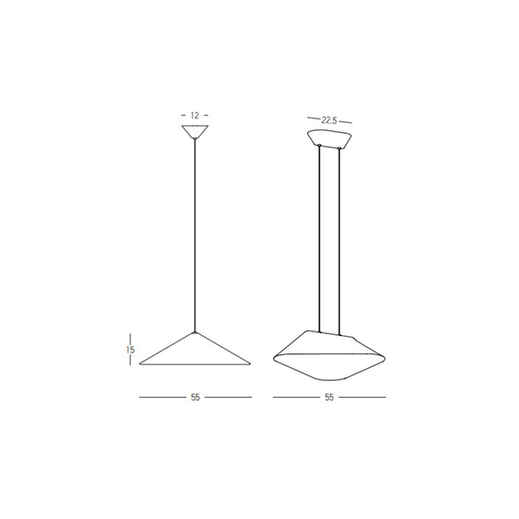 Акустичен LED Полилей Zambelis 23172 PENDANT LED LIGHT 8W SMD 3000K ACOUSTIC BROWN-GREY | Osvetlenieto.bg