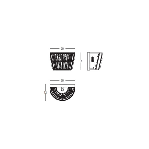 Кристален аплик Zambelis 23050 SCONCE G9 MAX 5W METAL-CRYSTAL ANTIQUE BRASS | Osvetlenieto.bg