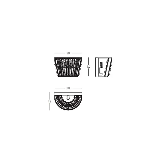 Кристален аплик Zambelis 23050 SCONCE G9 MAX 5W METAL-CRYSTAL ANTIQUE BRASS | Osvetlenieto.bg