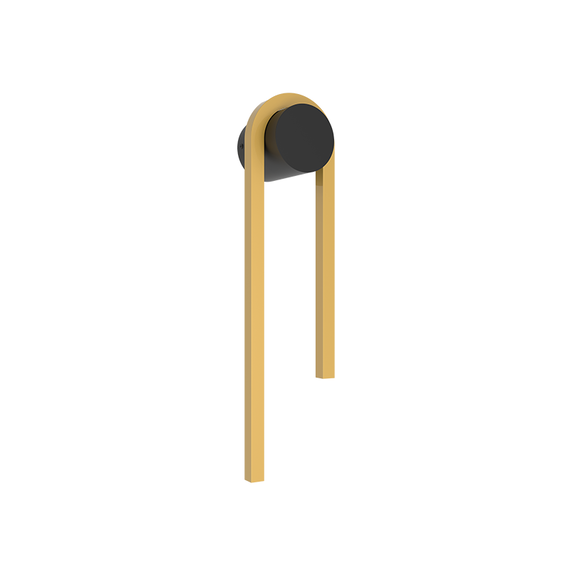 LED Аплик ZAMBELIS 23106 SCONCE LED LIGHT 11W 3000K ALUMINIUM-PC DIFFUSER, GOLD-BLACK Dimmable Triac | Osvetlenieto.bg