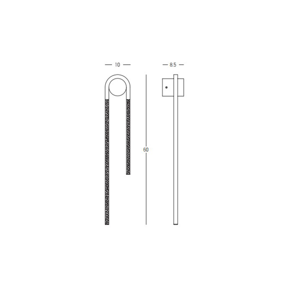 LED Аплик ZAMBELIS 23107 SCONCE LED LIGHT 13W 3000K ALUMINIUM-PC DIFFUSER, GOLD-BLACK Dimmable Triac | Osvetlenieto.bg