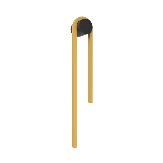 LED Аплик ZAMBELIS 23107 SCONCE LED LIGHT 13W 3000K ALUMINIUM-PC DIFFUSER, GOLD-BLACK Dimmable Triac | Osvetlenieto.bg