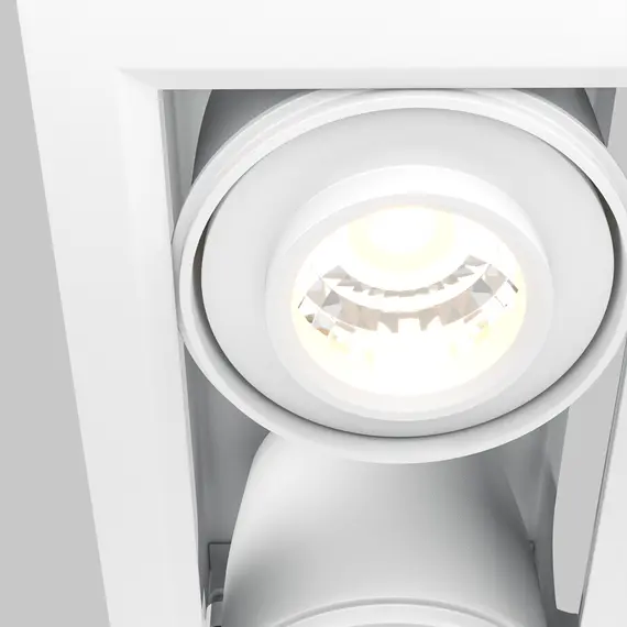 LED Двоен кардан бял Metal Modern DL093-02-10W3K-W Maytoni 20W 3000K | Osvetlenieto.bg