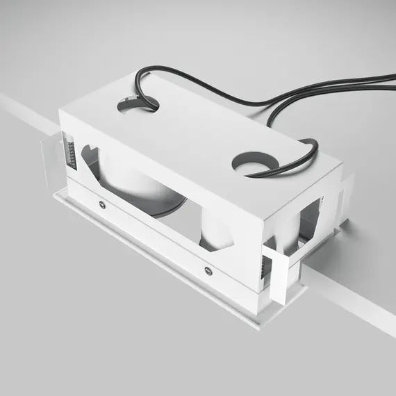 LED Двоен кардан бял Metal Modern DL093-02-10W3K-W Maytoni 20W 3000K | Osvetlenieto.bg