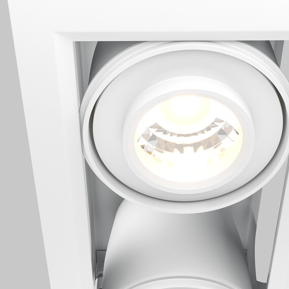 LED Двоен кардан бял Metal Modern DL093-02-10W3K-W Maytoni 20W 3000K | Osvetlenieto.bg
