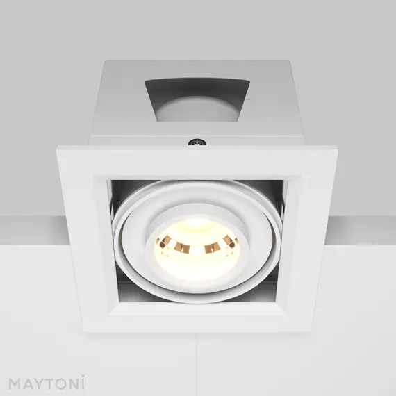 LED Кардан бял Metal Modern DL093-01-10W3K-W Maytoni 10W 3000K | Osvetlenieto.bg