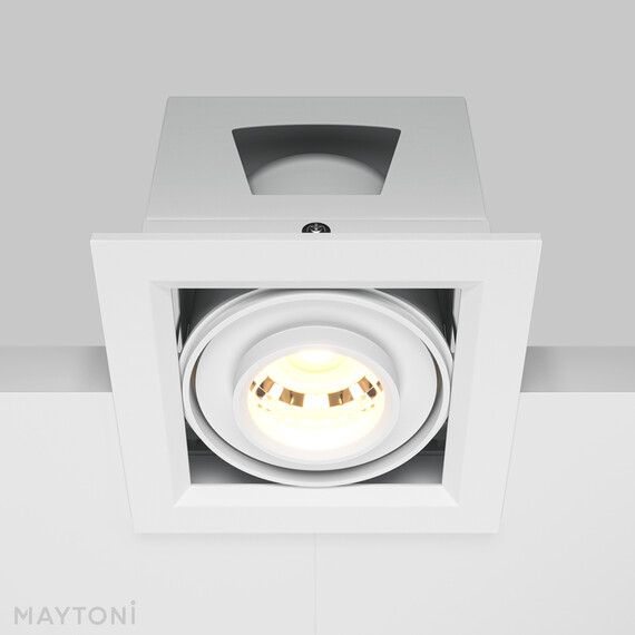 LED Кардан бял Metal Modern DL093-01-10W3K-W Maytoni 10W 3000K | Osvetlenieto.bg