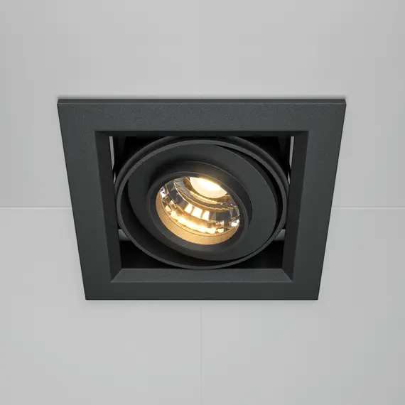 LED Кардан черен Metal Modern DL093-01-10W3K-B Maytoni 10W 3000K | Osvetlenieto.bg