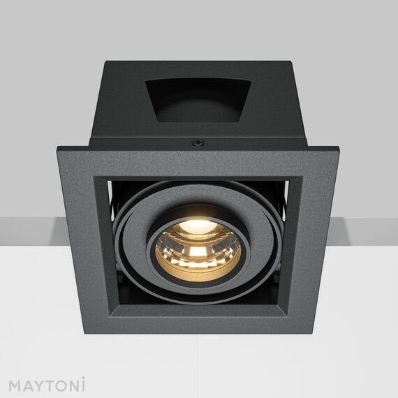 LED Кардан черен Metal Modern DL093-01-10W3K-B Maytoni 10W 3000K | Osvetlenieto.bg