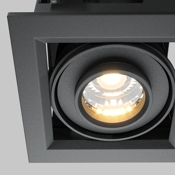 LED Кардан черен Metal Modern DL093-01-10W3K-B Maytoni 10W 3000K | Osvetlenieto.bg