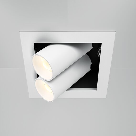 LED Луна за вграждане Magnum Maytoni бяла DL094-02-7W3K-W 14W 3000K | Osvetlenieto.bg