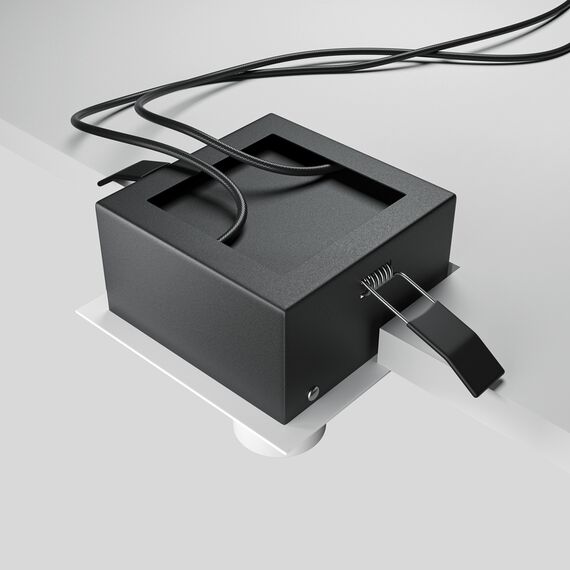 LED Луна за вграждане Magnum Maytoni бяла DL094-02-7W3K-W 14W 3000K | Osvetlenieto.bg