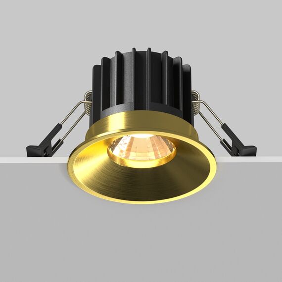 LED Луна за вграждане Round DL058-12W3K-BS Maytoni 12W 3000K | Osvetlenieto.bg