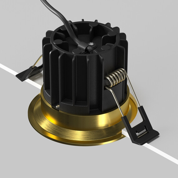 LED Луна за вграждане Round DL058-12W3K-BS Maytoni 12W 3000K | Osvetlenieto.bg