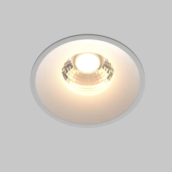 LED Луна за вграждане Round DL058-12W3K-W Maytoni 12W 3000K | Osvetlenieto.bg